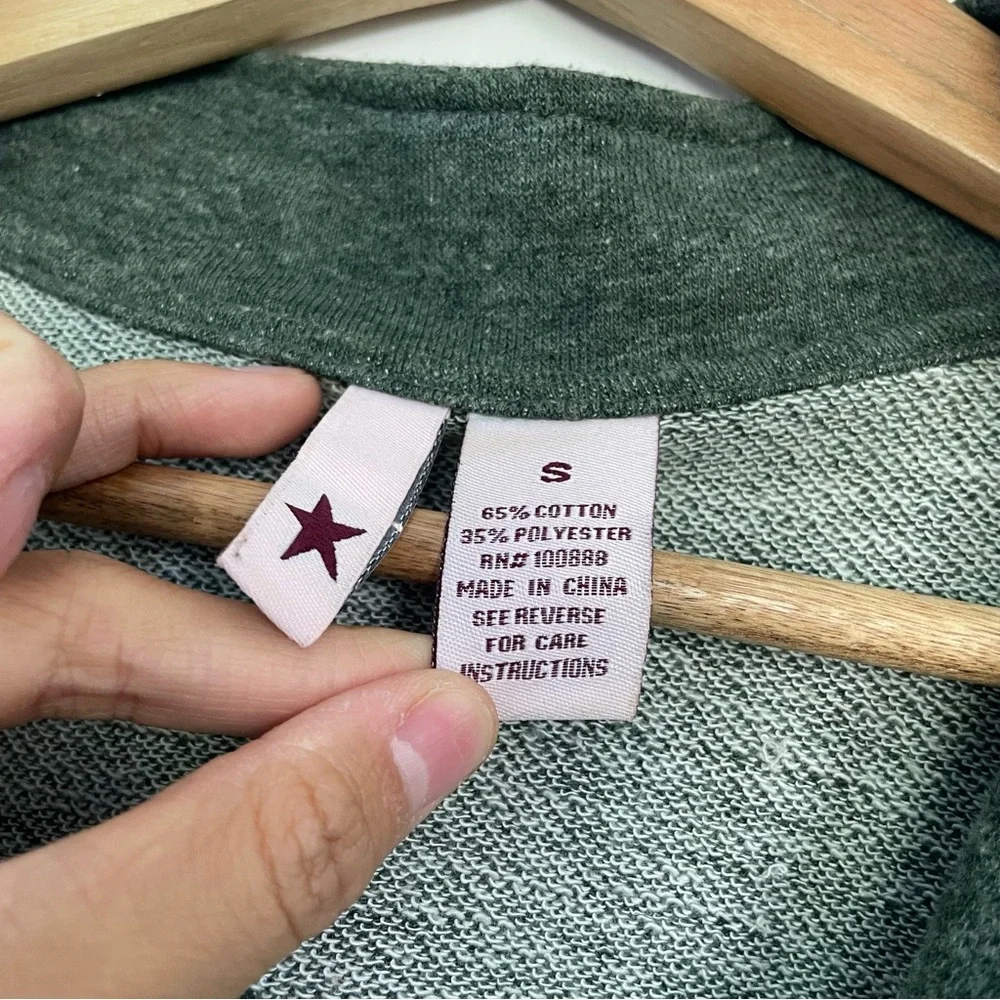 Women's Green Ruffled Jacket - Picture 3 of 4